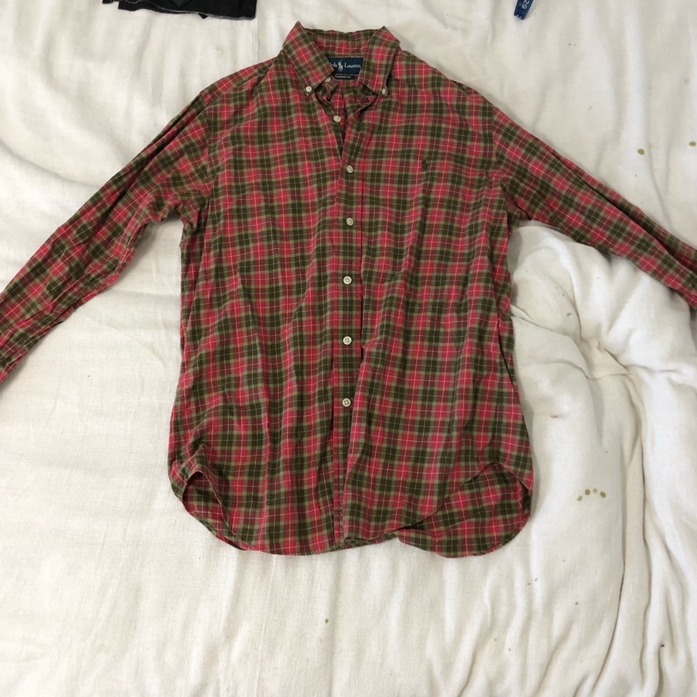 Polo classic fit long sleeve button down shirt